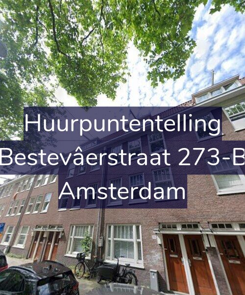 Foto gevel Huurpuntentelling voor Bestevâerstraat 273-B, Amsterdam
