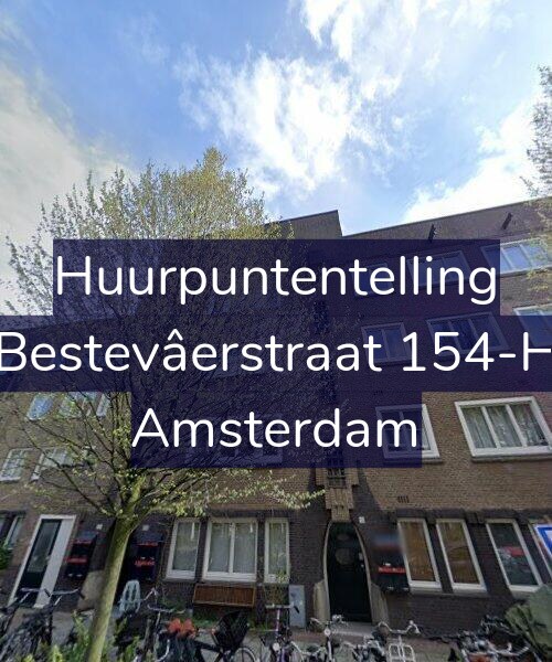 Foto gevel Huurpuntentelling voor Bestevâerstraat 154-H, Amsterdam