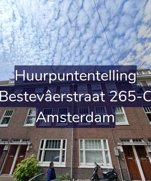 Foto gevel Huurpuntentelling voor Bestevâerstraat 265-C, Amsterdam