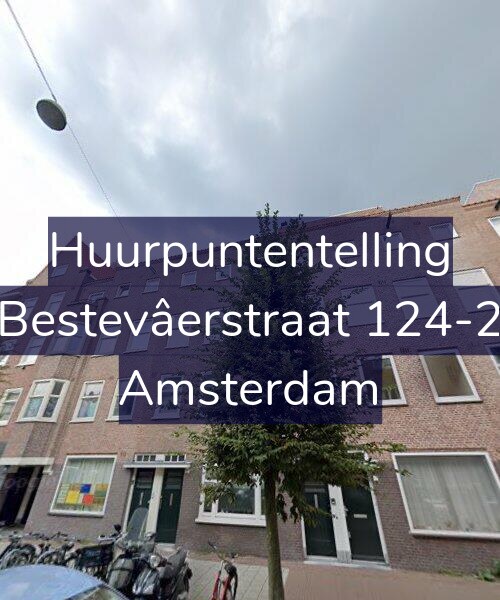 Foto gevel Huurpuntentelling voor Bestevâerstraat 124-2, Amsterdam