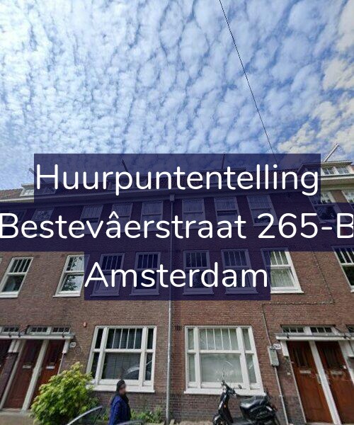Foto gevel Huurpuntentelling voor Bestevâerstraat 265-B, Amsterdam