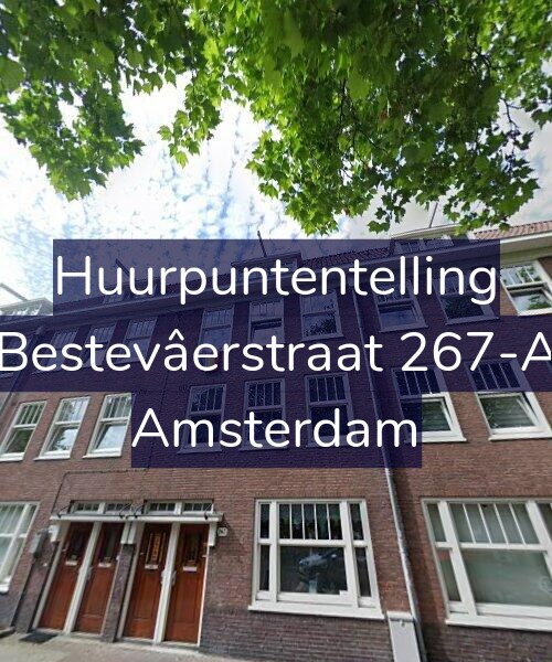 Foto gevel Huurpuntentelling voor Bestevâerstraat 267-A, Amsterdam