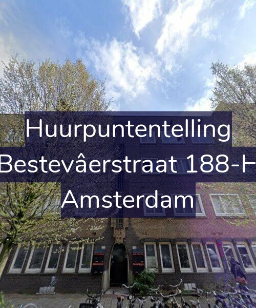 Foto gevel Huurpuntentelling voor Bestevâerstraat 188-H, Amsterdam