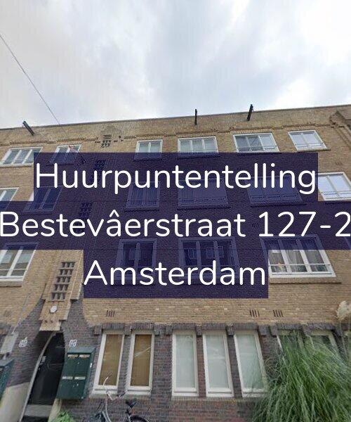 Foto gevel Huurpuntentelling voor Bestevâerstraat 127-2, Amsterdam