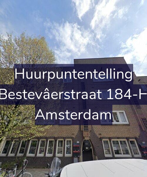 Foto gevel Huurpuntentelling voor Bestevâerstraat 184-H, Amsterdam