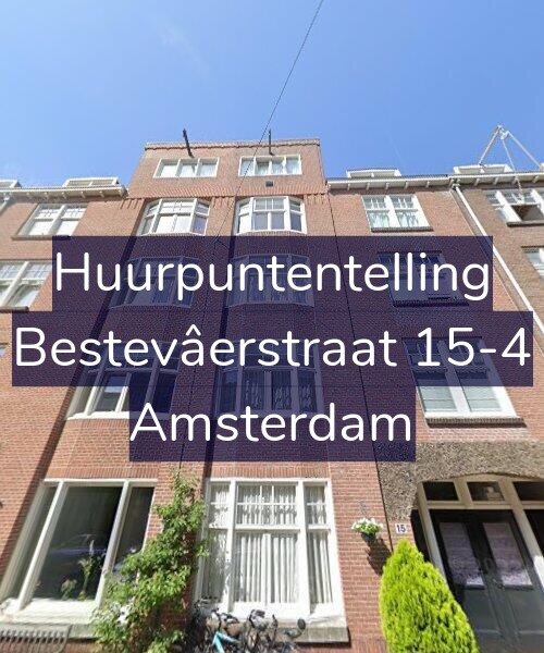 Foto gevel Huurpuntentelling voor Bestevâerstraat 15-4, Amsterdam