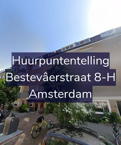 Foto gevel Huurpuntentelling voor Bestevâerstraat 8-H, Amsterdam