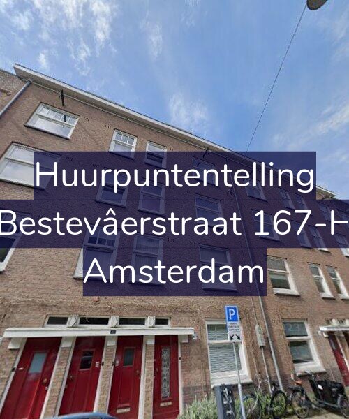 Foto gevel Huurpuntentelling voor Bestevâerstraat 167-H, Amsterdam