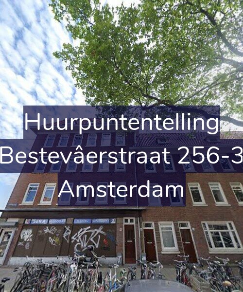 Foto gevel Huurpuntentelling voor Bestevâerstraat 256-3, Amsterdam