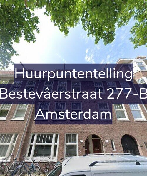 Foto gevel Huurpuntentelling voor Bestevâerstraat 277-B, Amsterdam