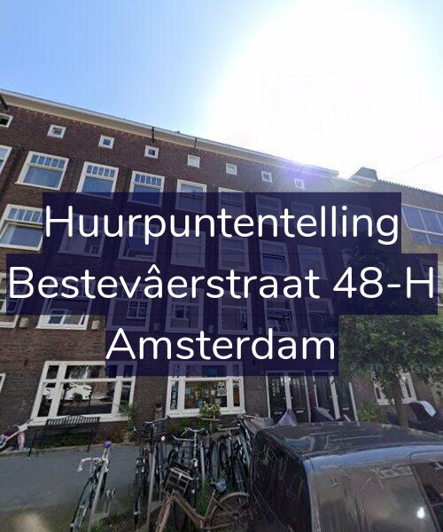 Foto gevel Huurpuntentelling voor Bestevâerstraat 48-H, Amsterdam