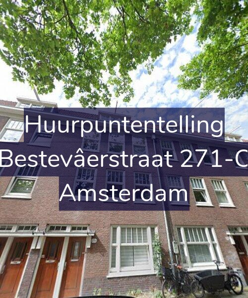 Foto gevel Huurpuntentelling voor Bestevâerstraat 271-C, Amsterdam
