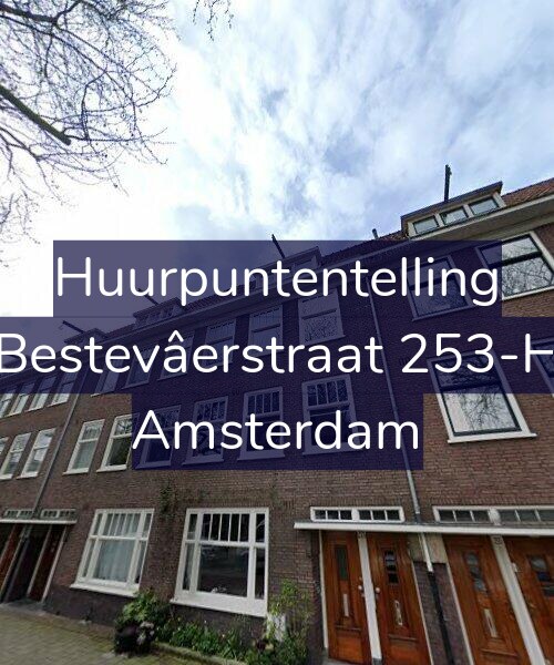 Foto gevel Huurpuntentelling voor Bestevâerstraat 253-H, Amsterdam