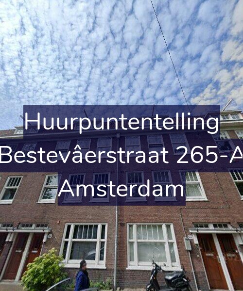 Foto gevel Huurpuntentelling voor Bestevâerstraat 265-A, Amsterdam