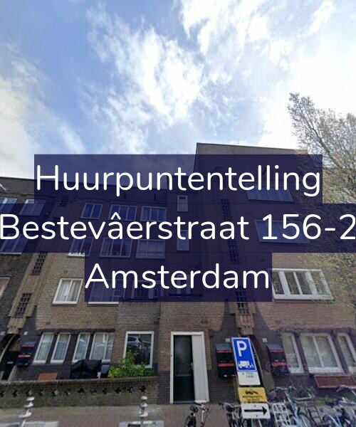 Foto gevel Huurpuntentelling voor Bestevâerstraat 156-2, Amsterdam