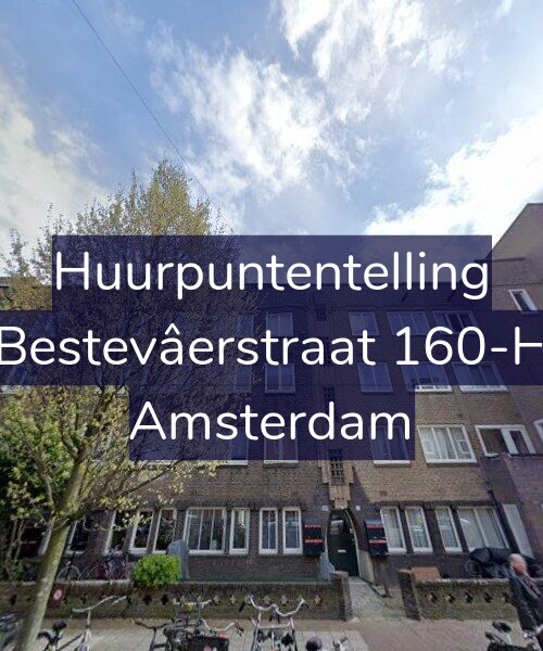 Foto gevel Huurpuntentelling voor Bestevâerstraat 160-H, Amsterdam
