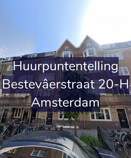 Foto gevel Huurpuntentelling voor Bestevâerstraat 20-H, Amsterdam
