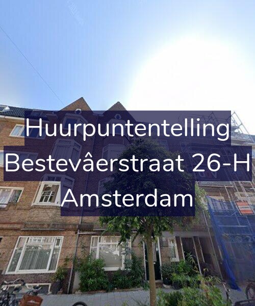 Foto gevel Huurpuntentelling voor Bestevâerstraat 26-H, Amsterdam