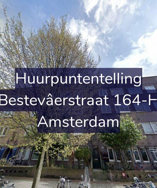 Foto gevel Huurpuntentelling voor Bestevâerstraat 164-H, Amsterdam