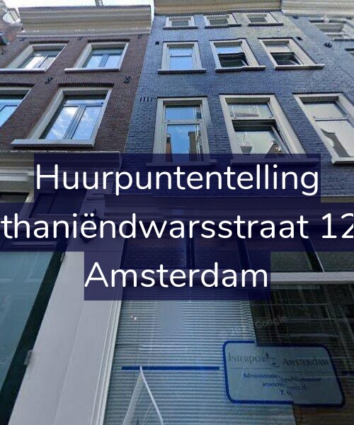 Foto gevel Huurpuntentelling voor Bethaniëndwarsstraat 12-2, Amsterdam