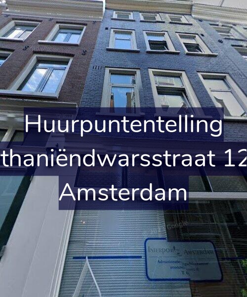 Foto gevel Huurpuntentelling voor Bethaniëndwarsstraat 12-1, Amsterdam