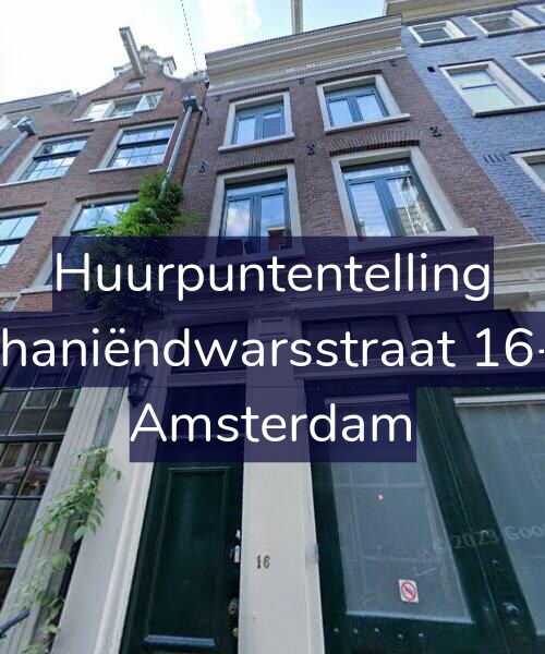 Foto gevel Huurpuntentelling voor Bethaniëndwarsstraat 16-A1, Amsterdam