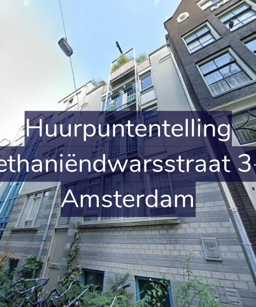 Foto gevel Huurpuntentelling voor Bethaniëndwarsstraat 3-K, Amsterdam