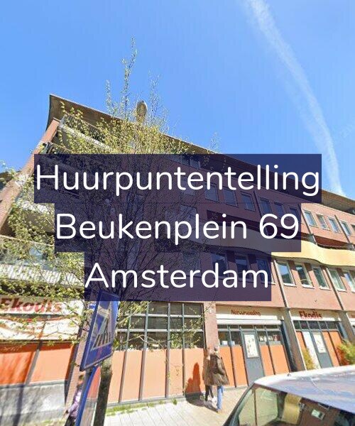 Foto gevel Huurpuntentelling voor Beukenplein 69, Amsterdam