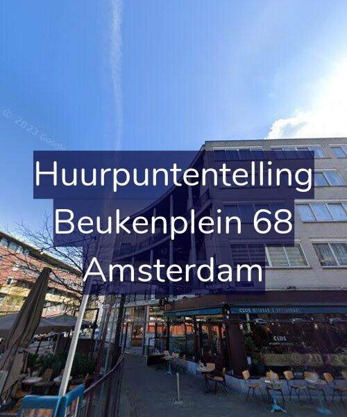 Foto gevel Huurpuntentelling voor Beukenplein 68, Amsterdam