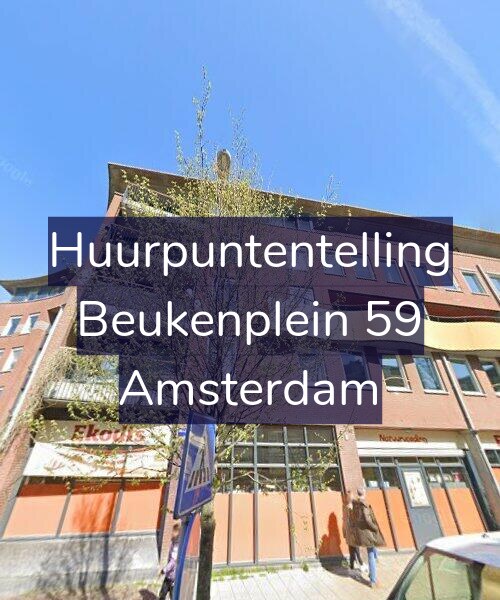 Foto gevel Huurpuntentelling voor Beukenplein 59, Amsterdam