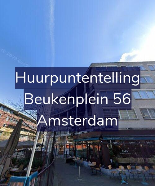 Foto gevel Huurpuntentelling voor Beukenplein 56, Amsterdam