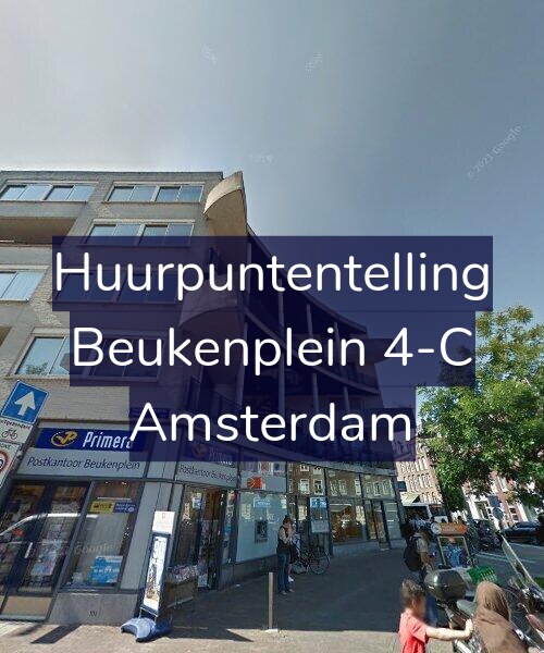 Foto gevel Huurpuntentelling voor Beukenplein 4-C, Amsterdam