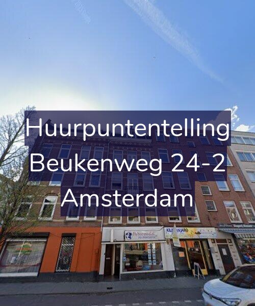 Foto gevel Huurpuntentelling voor Beukenweg 24-2, Amsterdam