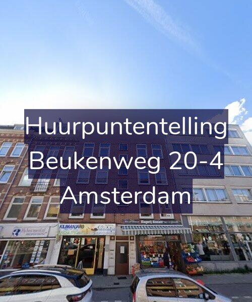 Foto gevel Huurpuntentelling voor Beukenweg 20-4, Amsterdam