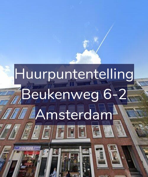 Foto gevel Huurpuntentelling voor Beukenweg 6-2, Amsterdam