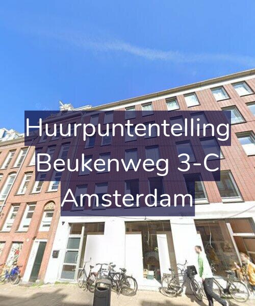 Foto gevel Huurpuntentelling voor Beukenweg 3-C, Amsterdam