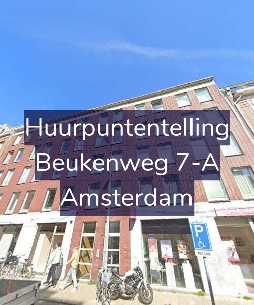 Foto gevel Huurpuntentelling voor Beukenweg 7-A, Amsterdam