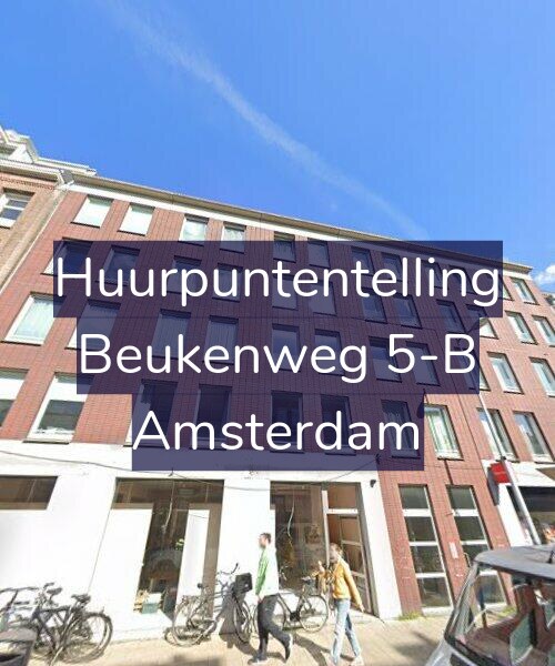 Foto gevel Huurpuntentelling voor Beukenweg 5-B, Amsterdam