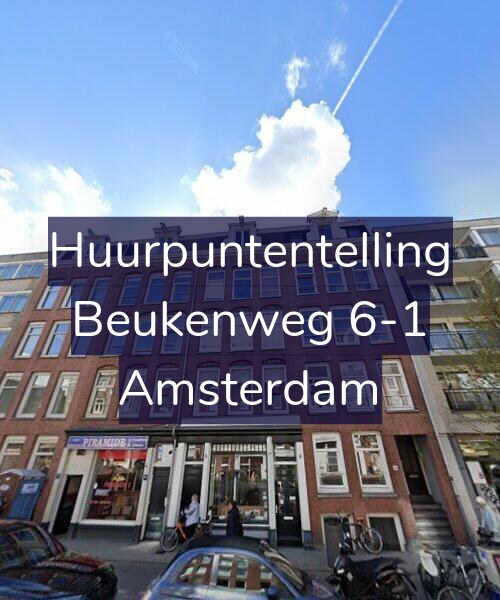 Foto gevel Huurpuntentelling voor Beukenweg 6-1, Amsterdam