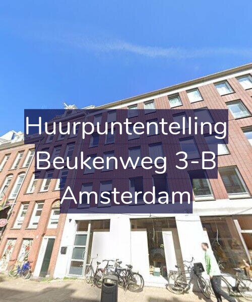 Foto gevel Huurpuntentelling voor Beukenweg 3-B, Amsterdam