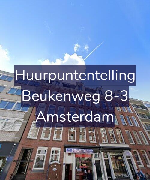 Foto gevel Huurpuntentelling voor Beukenweg 8-3, Amsterdam
