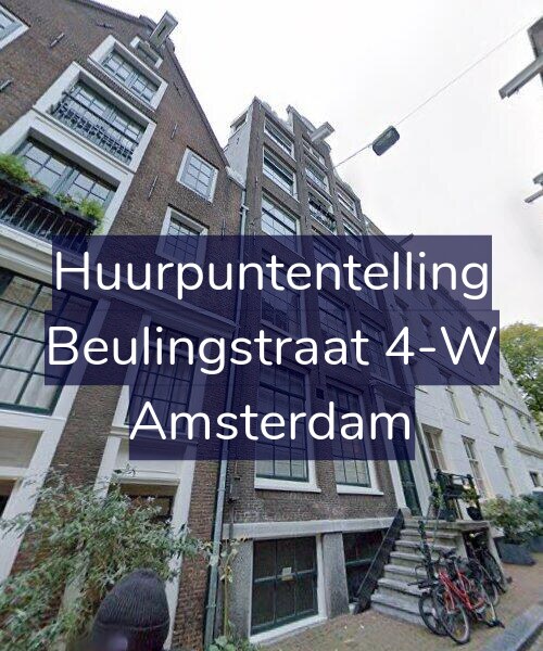 Foto gevel Huurpuntentelling voor Beulingstraat 4-W, Amsterdam