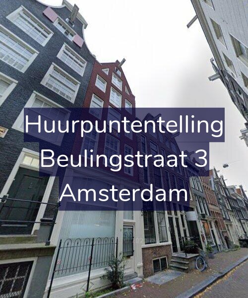 Foto gevel Huurpuntentelling voor Beulingstraat 3, Amsterdam