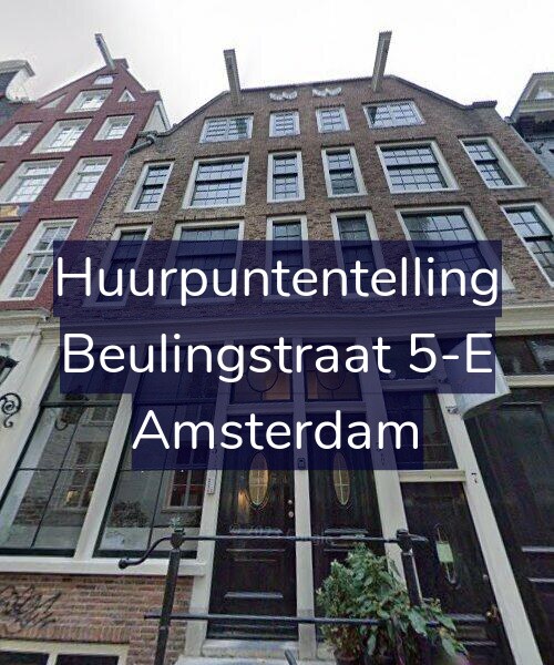 Foto gevel Huurpuntentelling voor Beulingstraat 5-E, Amsterdam