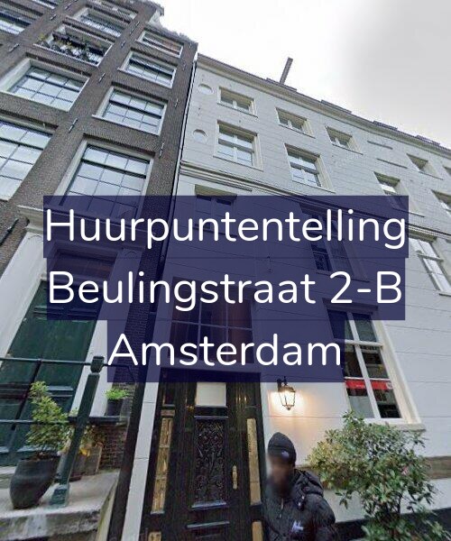 Foto gevel Huurpuntentelling voor Beulingstraat 2-B, Amsterdam