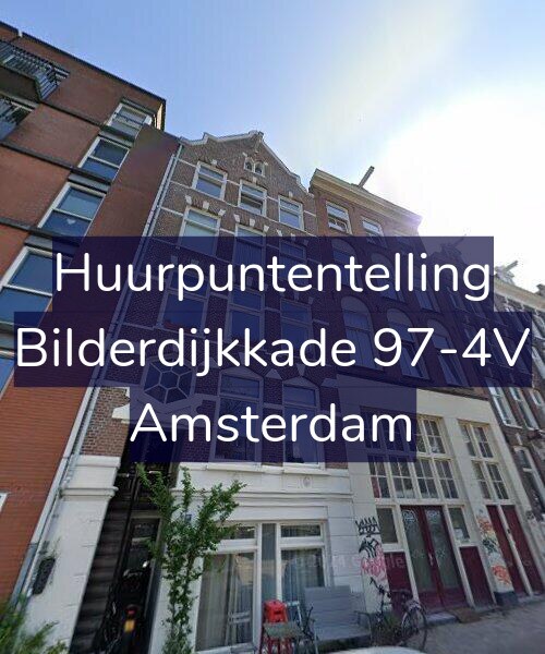 Foto gevel Huurpuntentelling voor Bilderdijkkade 97-4V, Amsterdam