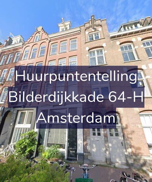 Foto gevel Huurpuntentelling voor Bilderdijkkade 64-H, Amsterdam