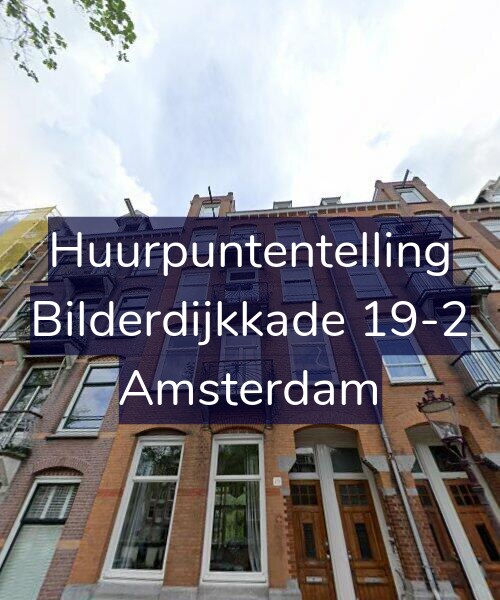 Foto gevel Huurpuntentelling voor Bilderdijkkade 19-2, Amsterdam