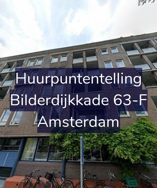 Foto gevel Huurpuntentelling voor Bilderdijkkade 63-F, Amsterdam
