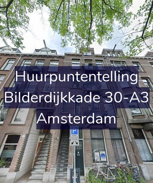 Foto gevel Huurpuntentelling voor Bilderdijkkade 30-A3, Amsterdam